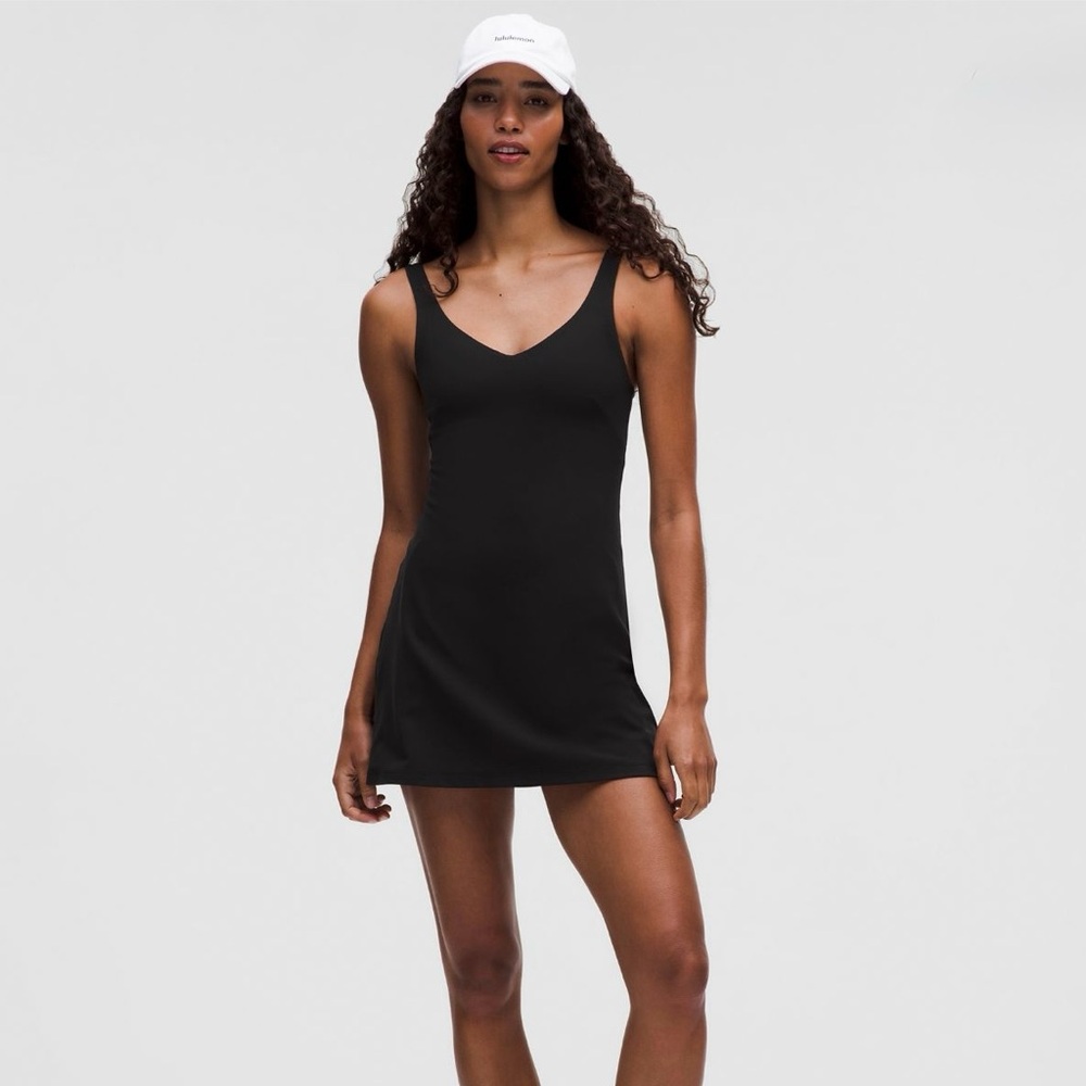 lululemon athletica Black Mini Dress